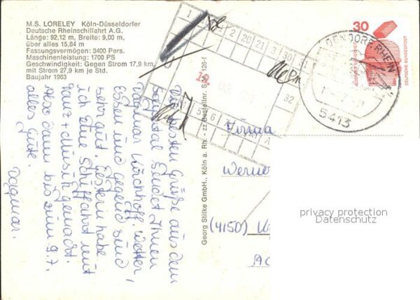 Motorschiffe M.S. Loreley – Bild 2