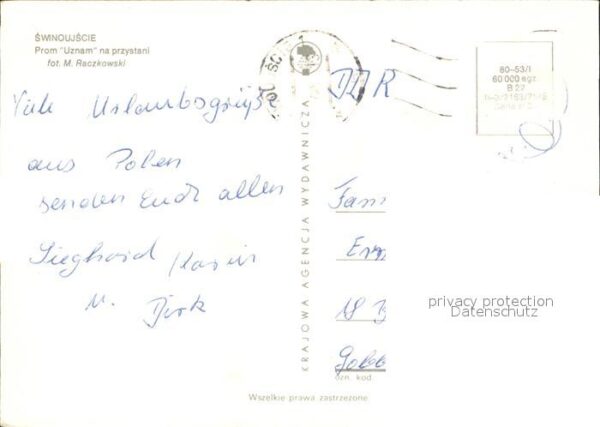 Motorschiffe Uznam Swinoujscie – Bild 2