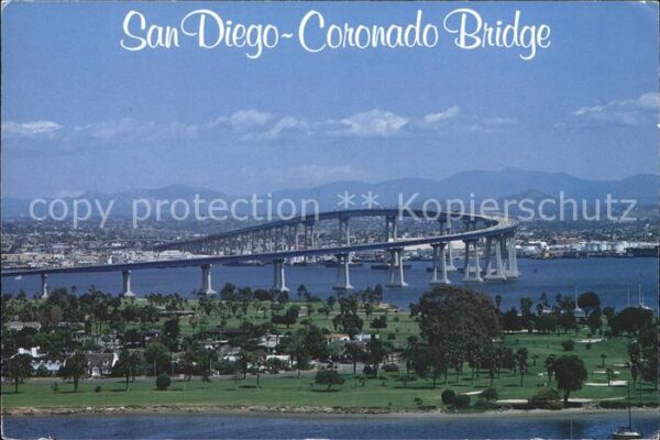 Bruecken Bridges Ponts San Diego-Coronado Bridge
