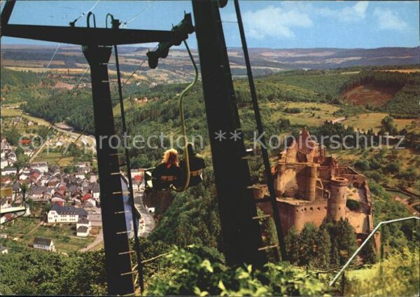 Sessellift Vianden Telesiege Chateau et Ville bass
