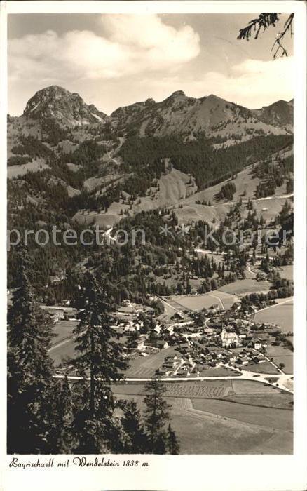 Bayrischzell Panorama mit Wendelstein Bayerische Alp
