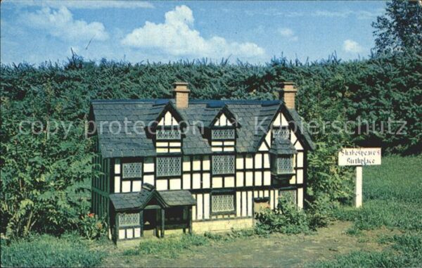 Kensington Prince Edward Island Model of Shakespeares Birthplace Wodlei