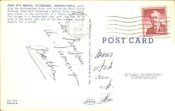 Pittsburgh Fort Pitt Bridge – Bild 2