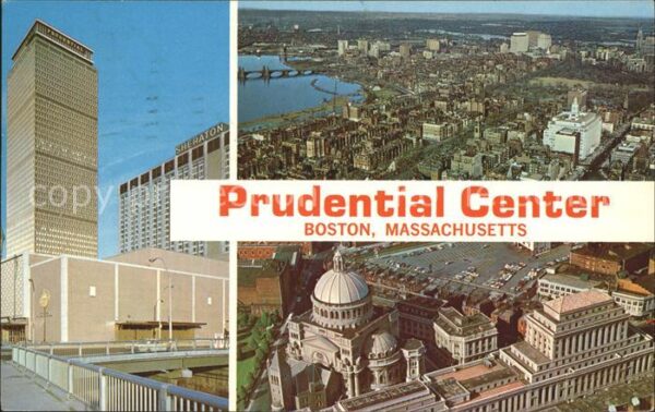 Boston Massachusetts Prudential Center Tower War Memorial Au