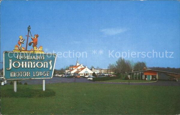 Springfield New Jersey Howard Johnsons Motor Lodge Motel