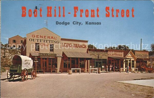 Dodge City Boot Hill Front Street Replica