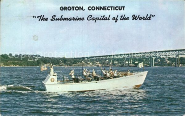 Groton Connecticut Submarine Capital of the World Boat Tou