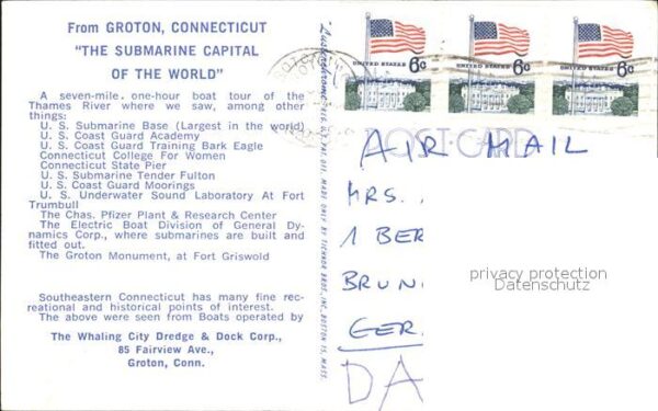 Groton Connecticut Submarine Capital of the World Boat Tou – Bild 2