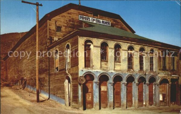Virginia City Nevada Pipers Opera House