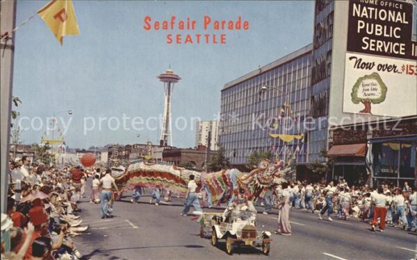 Seattle Seafair Parade Chinese Dragon