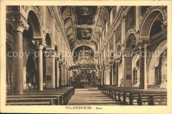 Hildesheim Dom Inneres Renaissance Ornamentik Stuc