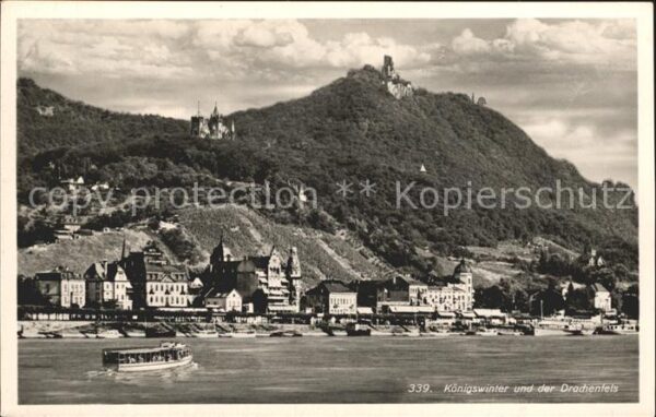 Koenigswinter Rhein Drachenfels Siebengebirge
