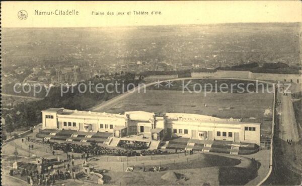 Namur Wallonie Citadelle Plaines des jeux et Theatre d