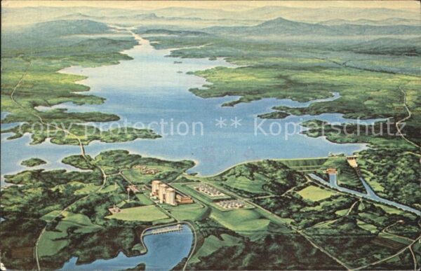 Seneca South Carolina Duke Keowee Toxaway Projekt Illustratio
