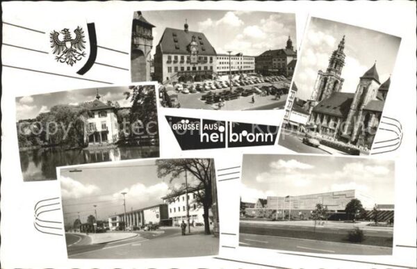 Heilbronn Neckar Rathaus Kilianskirche Trappenseeschlöss