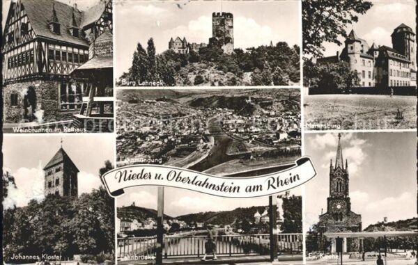 Niederlahnstein Oberlahnstein Weinbrunnen Rathaus Klost