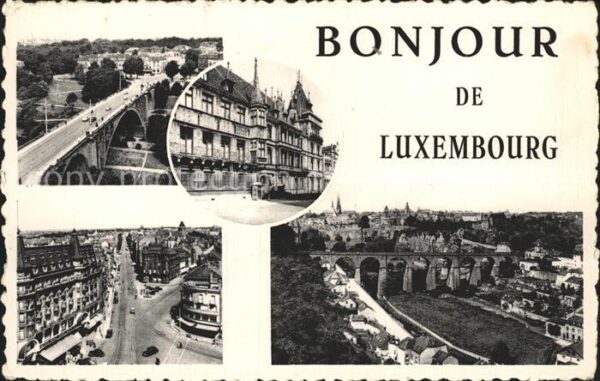 LUXEMBOURG  Luxemburg Vue partielles Pont