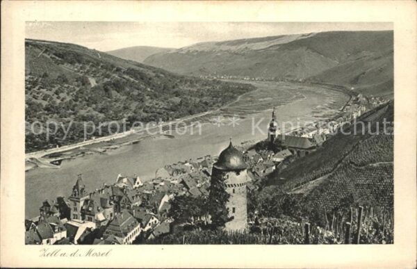 Zell Mosel Panorama