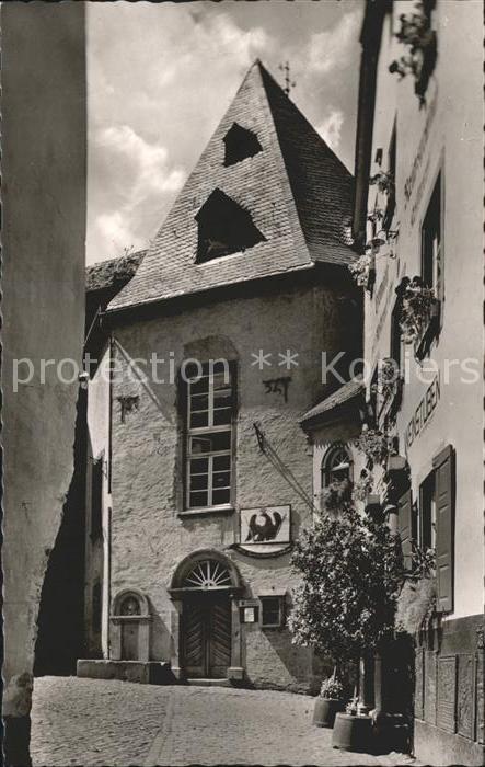Beilstein Mosel Ehemalige reichsgräfliche Vogtei