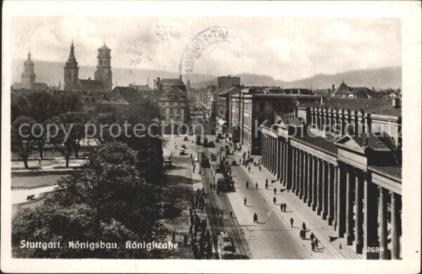 Stuttgart Königsbau Königstrasse