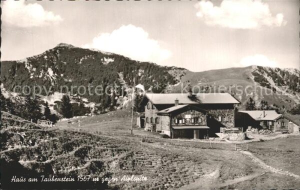 Schliersee Haus am Taubenstein gegen Aiplspitz Bay