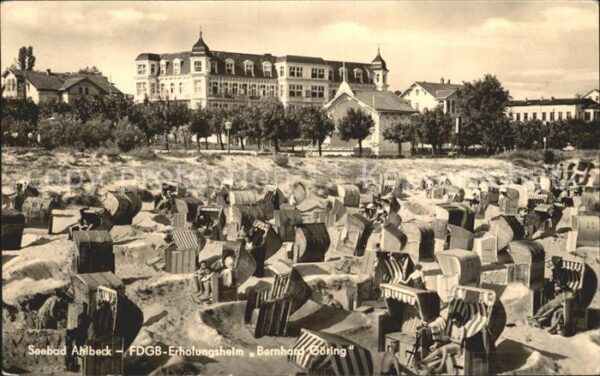 Ahlbeck Ostseebad FDGB Erholungsheim Bernhard Göring Stra