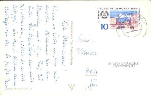 Ahlbeck Ostseebad FDGB Erholungsheim Bernhard Göring Stra – Bild 2