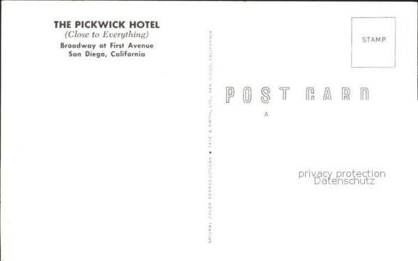 San Diego California Pickwick Hotel – Bild 2