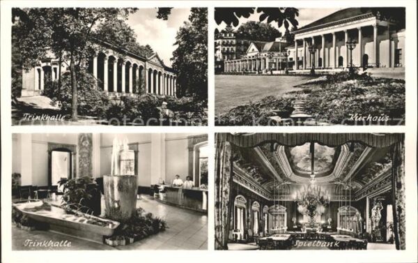 Baden-Baden Trinkhalle Kurhaus Spielbank