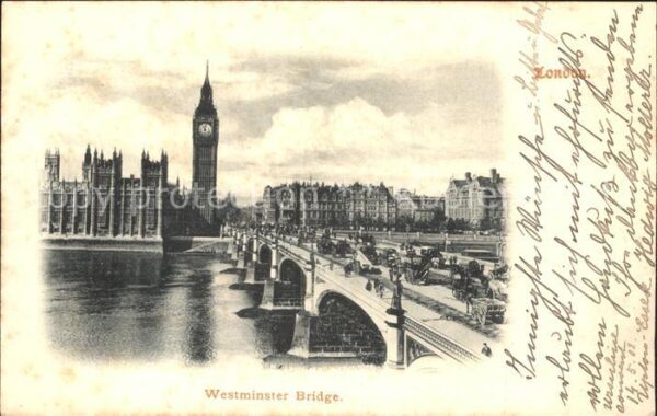 London Westminster Bridge Palace of Westminste