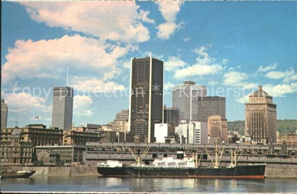 Montreal Quebec Skyline Downtown Quartier des Affaires