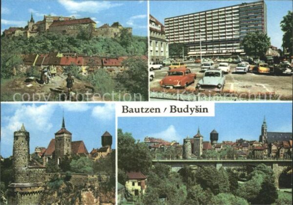 Bautzen Ortenburg Hochhaus Platz der Roten Arme