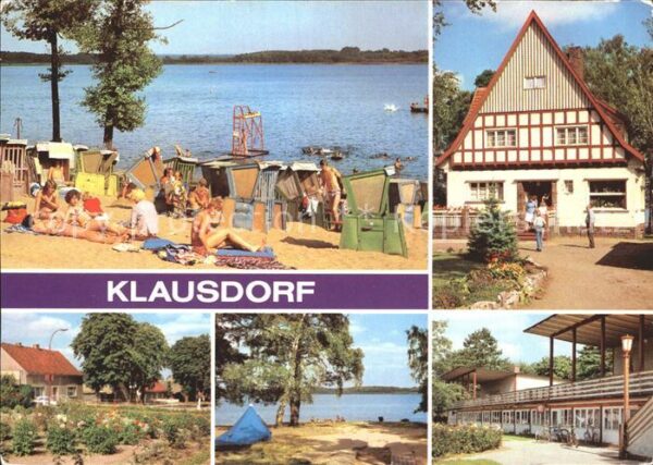 Klausdorf Mellensee Strandbad Jugendherberge Dorfaue Campin