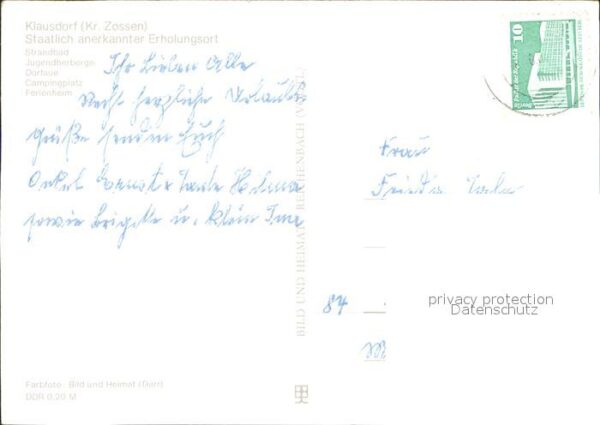 Klausdorf Mellensee Strandbad Jugendherberge Dorfaue Campin – Bild 2