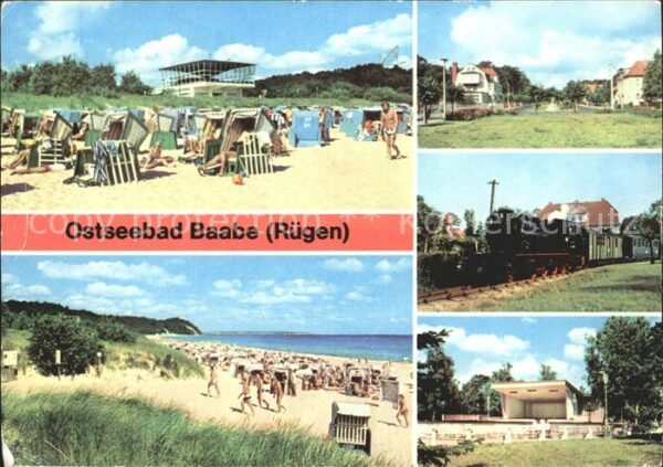 Baabe Ostseebad Ruegen HOG Inselparadies Strand Rasender Rolan