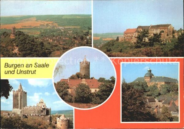 Bad Koesen Burgen und Schlösser an Saale und Unstr