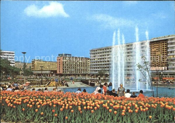 Karl-Marx-Stadt Karl Marx Platz Strasse der Nationen Sp