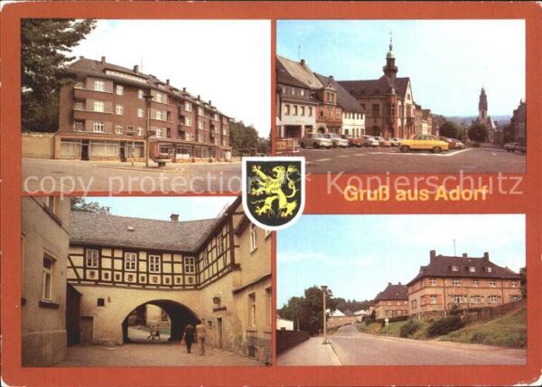 Adorf Vogtland Markneukirchener Strasse Ernst Thälmann