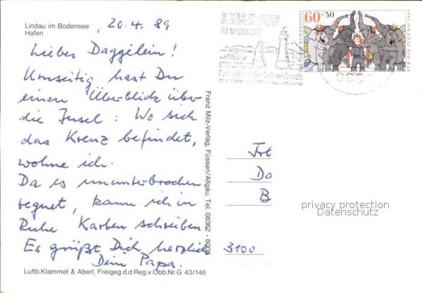 Lindau Bodensee Hafen Fliegeraufnahme – Bild 2