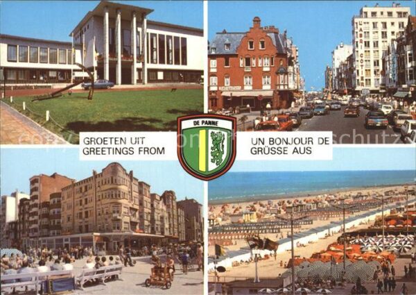 De Panne Teilansichten Strand