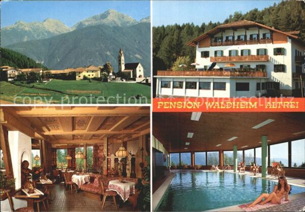 Altrei Suedtirol Pension Restaurant Waldheim Hallenbad O