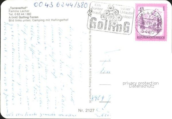 Torren Golling Torrenerhof Camping Haflingerhof Alpenf – Bild 2