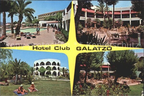 Paguera Mallorca Islas Baleares Hotel Club Galatzo Swimming Pool Restau