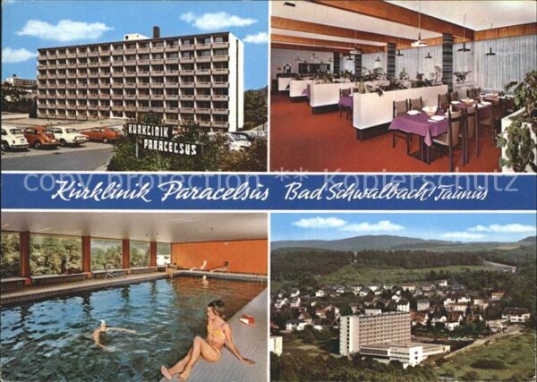 Bad Schwalbach Kurklinik Paracelsus Hallenbad Restaura