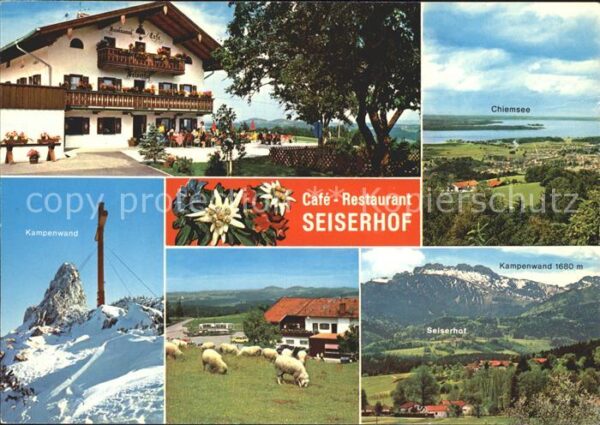 Bernau Chiemsee Restaurant Cafe Pension Seiserhof Kampe