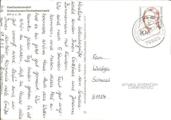 Grafenhausen Schwarzwald Familienferiendorf Schwarzwaldhaus Flie – Bild 2