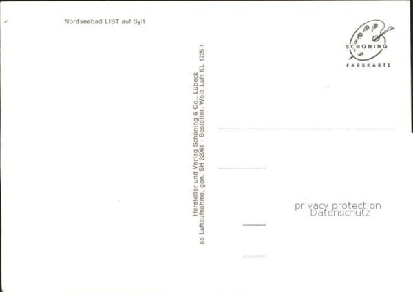 List Sylt Nordseebad Fliegeraufnahme – Bild 2
