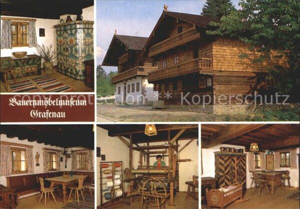 Grafenau Niederbayern Bauernmöbelmuseum am Kurpark Luftkurort
