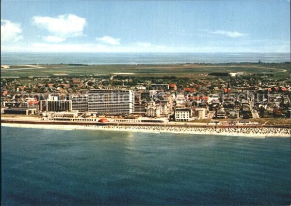 Westerland Sylt Nordseeheilbad Fliegeraufnahme