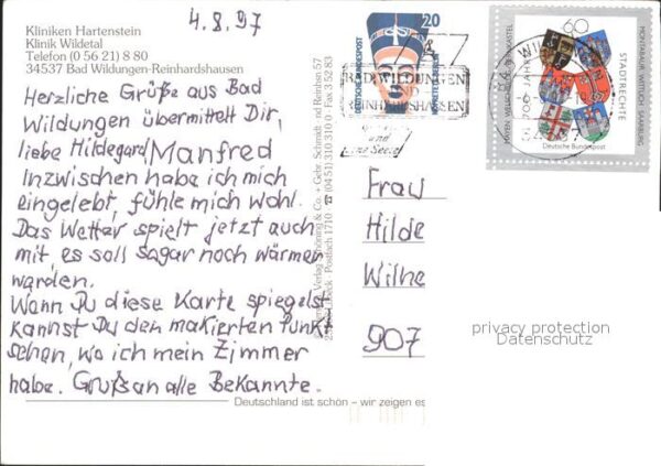 Reinhardshausen Klinik Wildetal Hallenbad Kliniken Hart – Bild 2